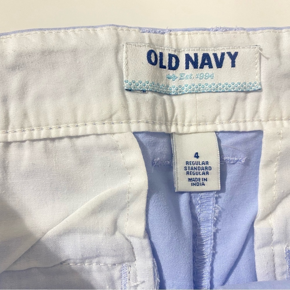 Old Navy Women's Light Blue Shorts - Picture 2 of 5